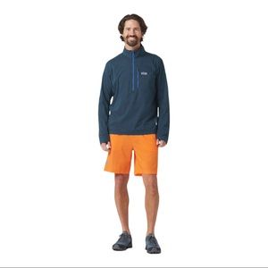 Men’s Navy Half-Zip Wind Break